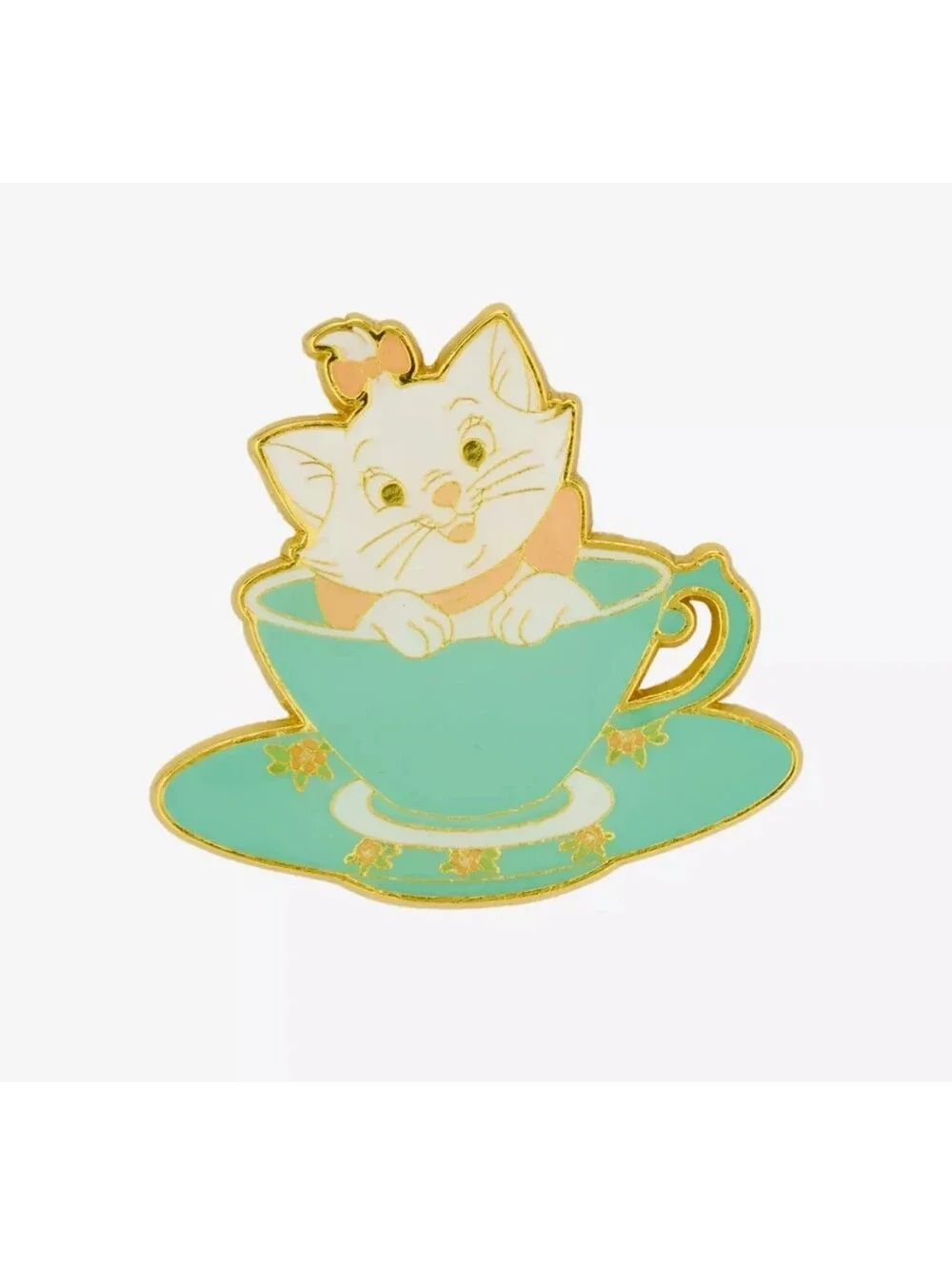 Loungefly Disney The Aristocats Marie Tea Cup Enamel Pin